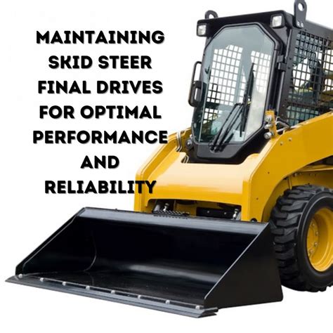 skid steer gears|skid steer final drive maintenance.